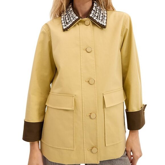 Veronica Beard Arlen Dickey Coat Size L - Picture 1 of 11